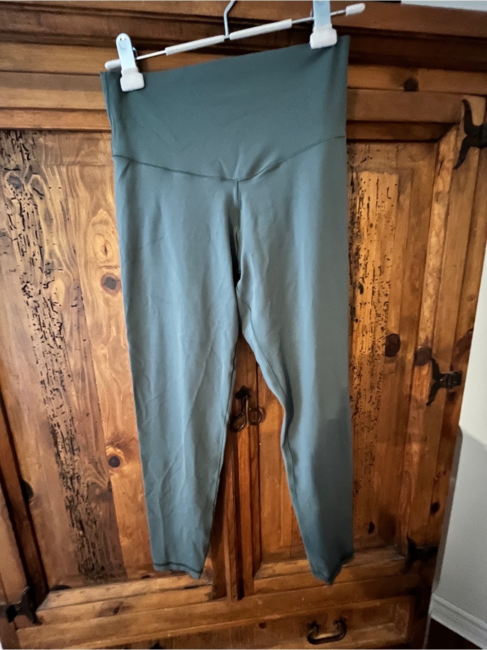 Aerie Yoga Leggings in Olive Green